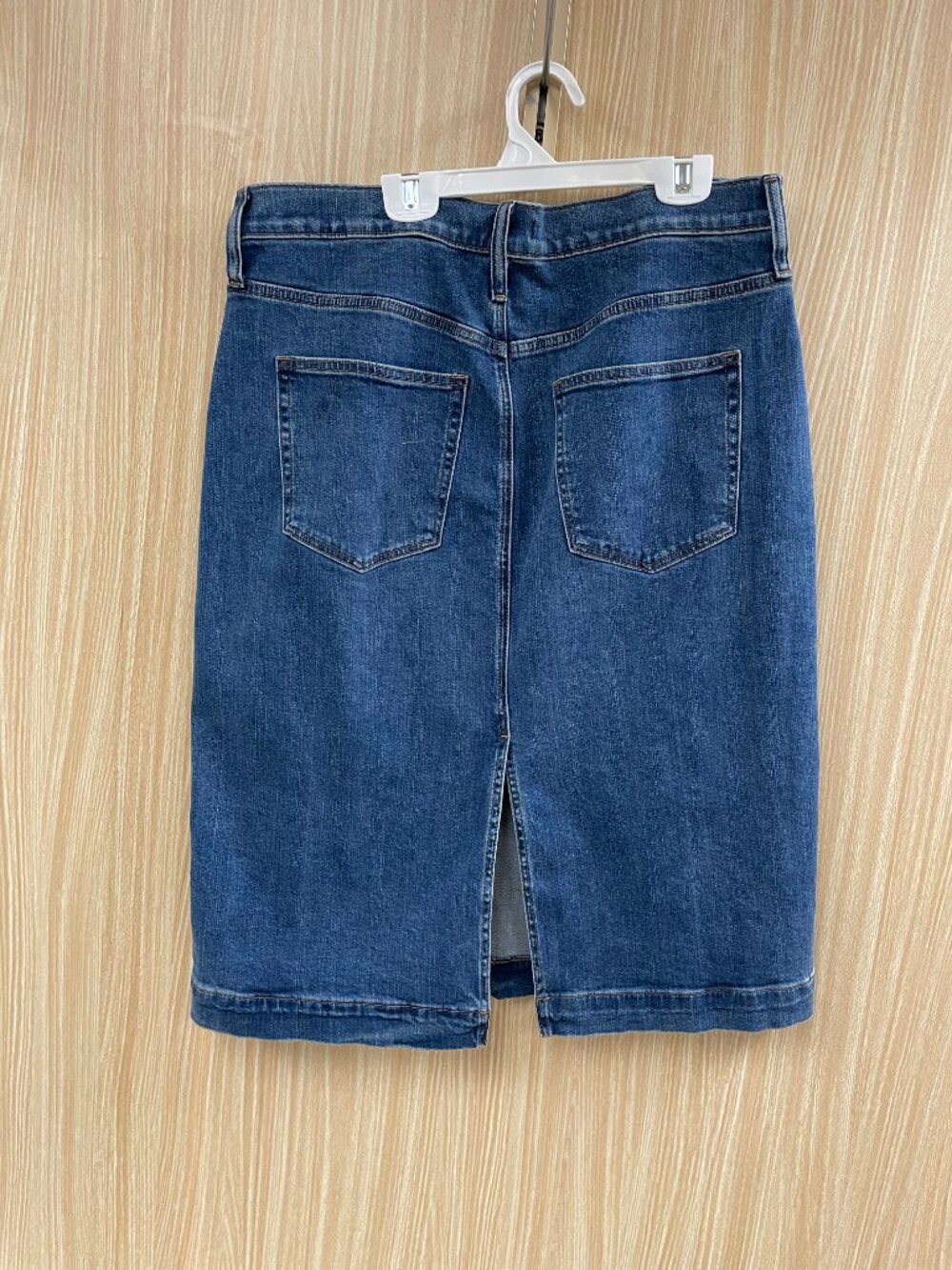 J. crew blue denim skirt size 12 - Picture 3 of 6